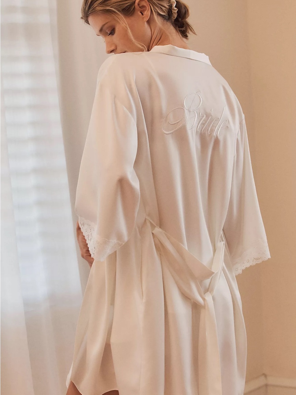 Flora Nikrooz Sabrina Bride Pajamas & Robe Travel Set